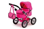 Dukker, Bamser & Utstyr - Bayer Design Doll's Pram Trendy - Pink - 13029AA