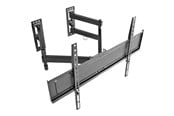 Veggmontering, AV-braketter & AV-møbler - Nedis mounting kit - full-motion - for LCD TV - black - Max 40 kg - recommended for 70" - TVWM5350BK