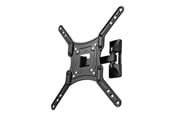 Veggmontering, AV-braketter & AV-møbler - Nedis TVWM1430BK bracket - full-motion - for TV - black - Max 30 kg - recommended for 55" - TVWM1430BK
