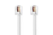 Telefon-kabel - Nedis TCGL90200WT20 telephone cable - TCGL90200WT20