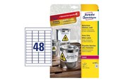 Papir, Fotopapir & Etiketter - Avery Zweckform L4778-8 - labels - 384 label(s) - 45.7 x 21.2 mm - L4778-8