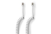 Telefon-kabel - Nedis TCGB90100WT20 telephone cable - TCGB90100WT20