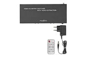 Videosplitter - Nedis - video/audio switch - 4 x 2 - VMAT3482AT