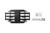 Veggmontering, AV-braketter & AV-møbler - Nedis TVWM6551BK bracket - full-motion - for TV - black - Max 70 kg - recommended for 80" - TVWM6551BK