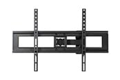 Veggmontering, AV-braketter & AV-møbler - Nedis TVWM1450BK bracket - full-motion - for TV - black - Max 35 kg - recommended for 70" - TVWM1450BK