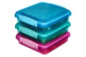 Andre kjøkkenapparater - Sistema Pack 450ml Sandwich Box3 Pack Lunch Coloured - 41647