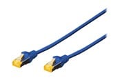 Nettverkskabel - DIGITUS Professional patch cable - 25 cm - blue - Blå - 0.25m - DK-1644-A-0025/B