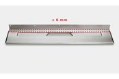 Dreneringsprodukter - Unidrain Drain unit 1004 900 mm Rear flange - Extra deep + 6 mm - 1004.0901