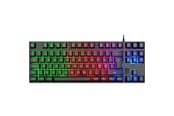 Tastatur - XCROW Nova - Gamingtastatur - Nordisk - Svart - 369711