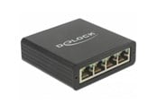 Nettverksadapter - DeLOCK Adapter USB 3.0 > 4 x Gigabit LAN - 62966
