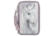 Skoleutstyr - Depesche Miss Melody Triple Pencil Case FANTASY HORSES - 0413126