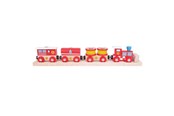 Treleker - Bigjigs Wooden Fire Train - BJT474