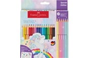 Skrive- & Tegneverktøy - Faber-Castell CP Colour Grip unicorn 18+6 - 201543