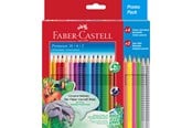 Skrive- & Tegneverktøy - Faber-Castell Promotion set Colour Grip 18+4+2 - 201540