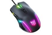 Mus - ONIKUMA CW905 Wired - Gaming mus - Optisk - 7 - Svart med RGB-lys - CW905B