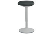 Ergonomi - Leitz Ergo Active Stå-balansestol med komfortsete, grå - 65450085