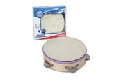 Musikk - Bontempi Tambourine with wooden edge - 561820