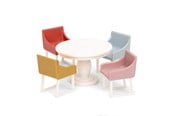 Dukker, Bamser & Utstyr - Lundby basic dining room set - 18027