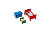 Dukkehus & Tilbehør - Pippi furniture set bedroom - 18108