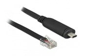 Nettverksadapter - DeLOCK Serial Adapter - USB-C - RS-232 x 1 - 63912