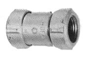 Gjengede beslag - +GF+ Primofit compression coupling 1 1/2''x40 mm for steel pipe to PE pipe - 775102520