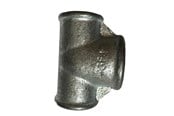 Gjengede beslag - +GF+ tee 90° galvanized reduced 1 1/4-2-1 1/4'' - 770130277