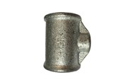 Gjengede beslag - +GF+ tee 90° galvanized reduced 2 1/2-1'' - 770129215