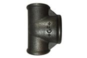 Gjengede beslag - +GF+ tee 90° black reduced 1 1/4-2-1 1/4'' - 770130177