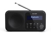 DAB, nettverks- og klokkeradio - Sharp Tokyo - DRP420BK