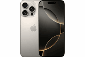 Mobiltelefoner - Apple iPhone 16 Pro 1TB - Natural Titanium - MYNX3QN/A