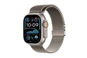 Smartklokke, Smartwatch & Sportsklokke - Apple Watch Ultra 2 GPS + Cellular 49mm - Titanium Case with Titanium Milanese Loop - S - MX4M3DH/A