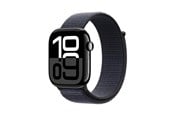 Smartklokke, Smartwatch & Sportsklokke - Apple Watch Series 10 GPS + Cellular 46mm - Jet Black Aluminium Case with Ink Sport Loop - MWY53QN/A