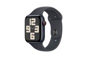 Smartklokke, Smartwatch & Sportsklokke - Apple Watch SE GPS + Cellular 44mm - Midnight Aluminium Case with Midnight Sport Band - M/L - MXGM3QN/A