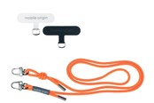 Mobil - Andre tilbehør - Mobile Origin Lanyard rope 6 mm - Orange - 82 - 163cm - LYR-UNI-ORG