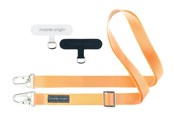 Mobil - Andre tilbehør - Mobile Origin Lanyard tape 25mm - Peach Fuzz - 84 - 165cm - LYT-UNI-PCFZ