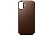 Mobil - Deksel og etui - Nomad Modern Leather Case - iPhone 16 Plus | Brown | Leather - NM01698685