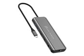 Dokkingstasjon - j5create USB-C Dual 4K HDMI 10Gbps Mini Dock (With Ethernet) - JCD398-N