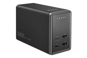 Nødlader - j5create 26800mAh 4-Port Powerbank Nødlader - Svart - 26800 mAh - JPB264100-N