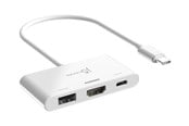Dokkingstasjon - j5create USB-C to 4K HDMI (with 100W PD) - JCA399-N