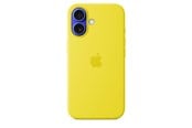 Mobil - Deksel og etui - Apple iPhone 16 Silicone Case with MagSafe - Star Fruit - MYY73ZM/A