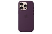Mobil - Deksel og etui - Apple iPhone 16 Pro Silicone Case with MagSafe - Plum - MYYM3ZM/A