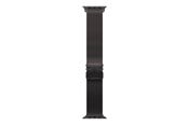 Smartklokke - Tilbehør - Apple 49mm Black Titanium Milanese Loop - Small - MXKF3ZM/A