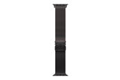 Smartklokke - Tilbehør - Apple 49mm Black Titanium Milanese Loop - Large - MXKH3ZM/A