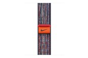 Smartklokke - Tilbehør - Apple 42mm Blue/Red Nike Sport Loop - MXU03ZM/A