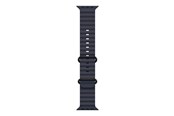 Smartklokke - Tilbehør - Apple 49mm Navy Ocean Band - Black Titanium Finish - MYPA3ZM/A