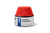 Skrive- & Tegneverktøy - Staedtler Refill ink Lumocolor non-perm. 4 pcs Red - 487 15-2