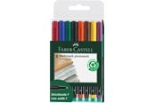 Skrive- & Tegneverktøy - Faber-Castell Marker Multimark permanent F wallet of 8 - 151309