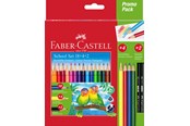 Skrive- & Tegneverktøy - Faber-Castell Col.pencil Tri Promo Pack 18 + 4 + 2 - 201597