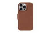 Mobil - Deksel og etui - Decoded Leather Detachable Wallet for iPhone 16 Pro Tan - D25IPO16PDW5TN