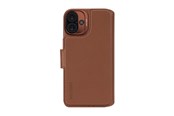 Mobil - Deksel og etui - Decoded Leather Detachable Wallet for iPhone 16 Plus Tan - D25IPO16PLDW5TN